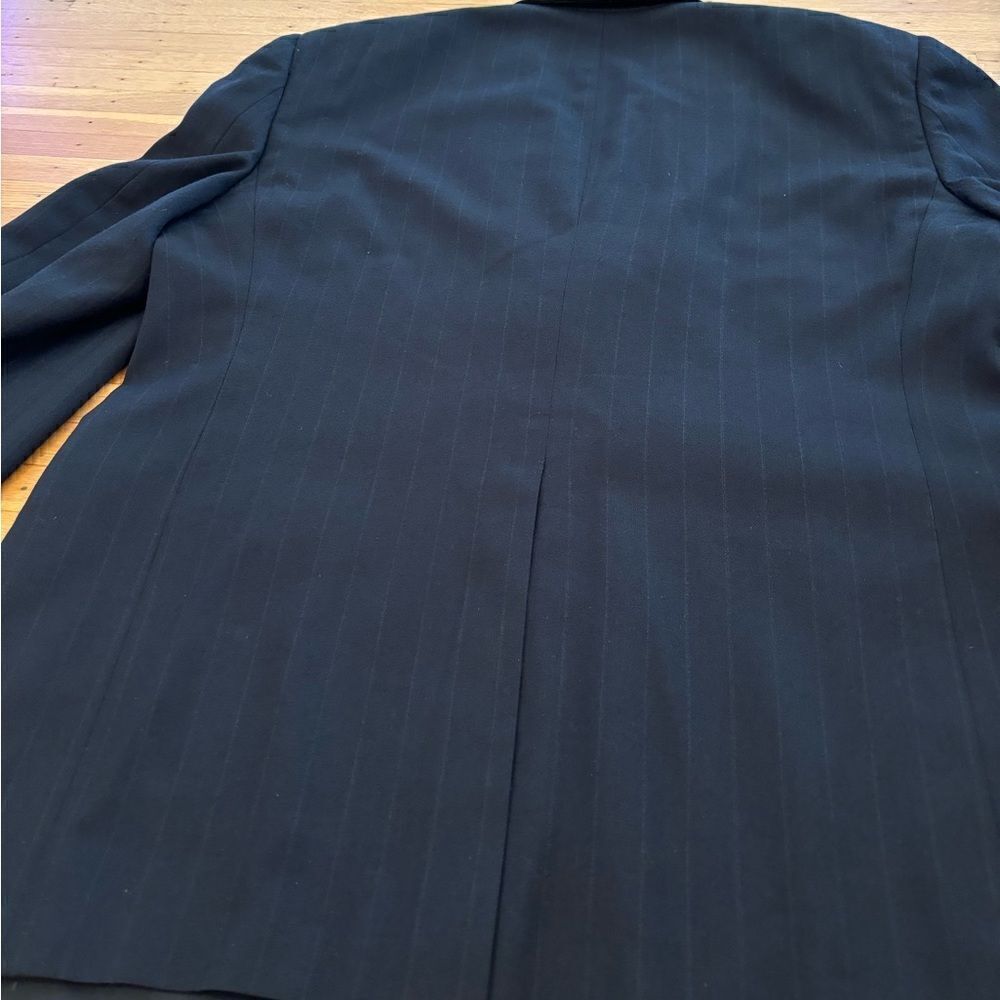 Burberry’s vintage navy stripe blazer suit jacket - Picture 2 of 10